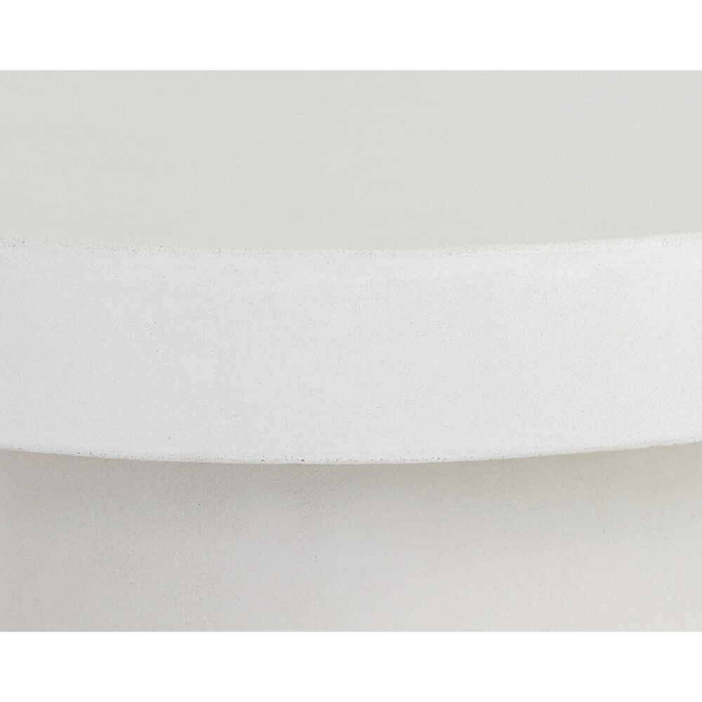 Brando 36 X 14 inch White Outdoor Coffee Table